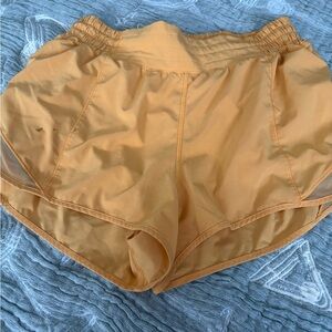 Lululemon Women's Orange Athletic Shorts